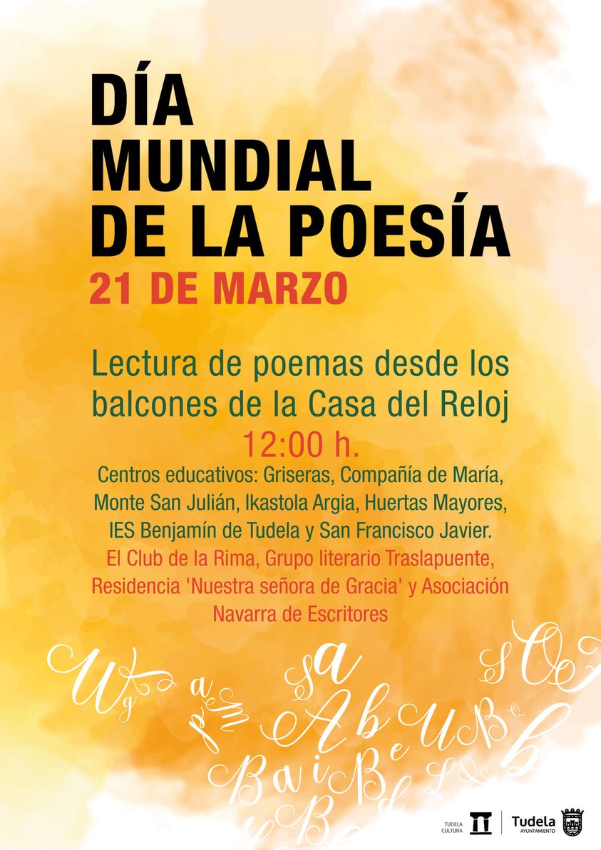 Día de la Poesía Tudela
